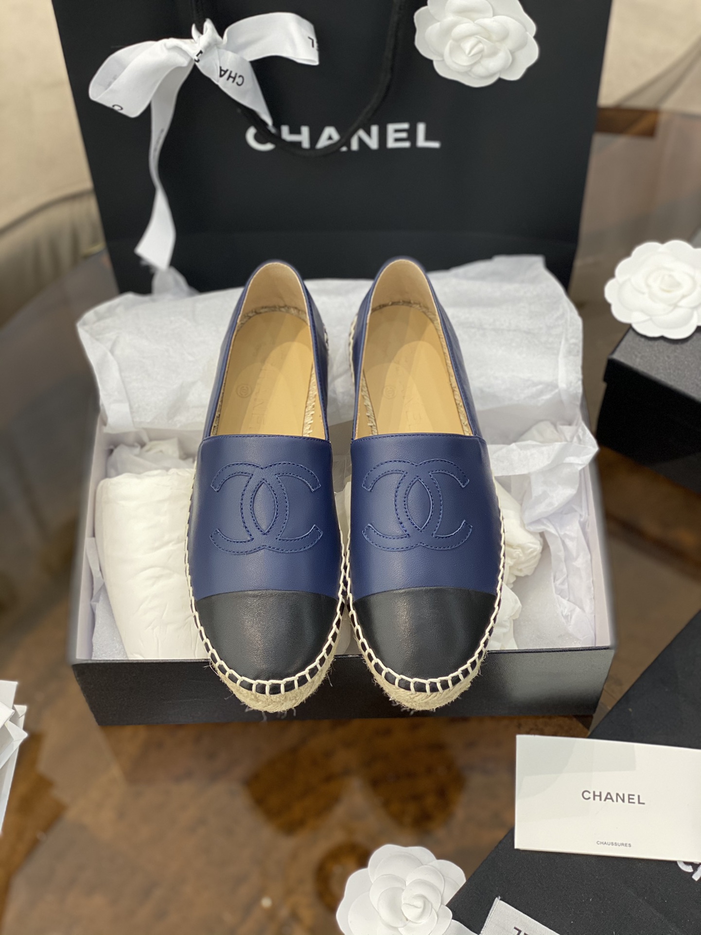 CHANEL fisherman shoes Chanel classic version of the original injection of rubber translucent rubber original color hemp sole