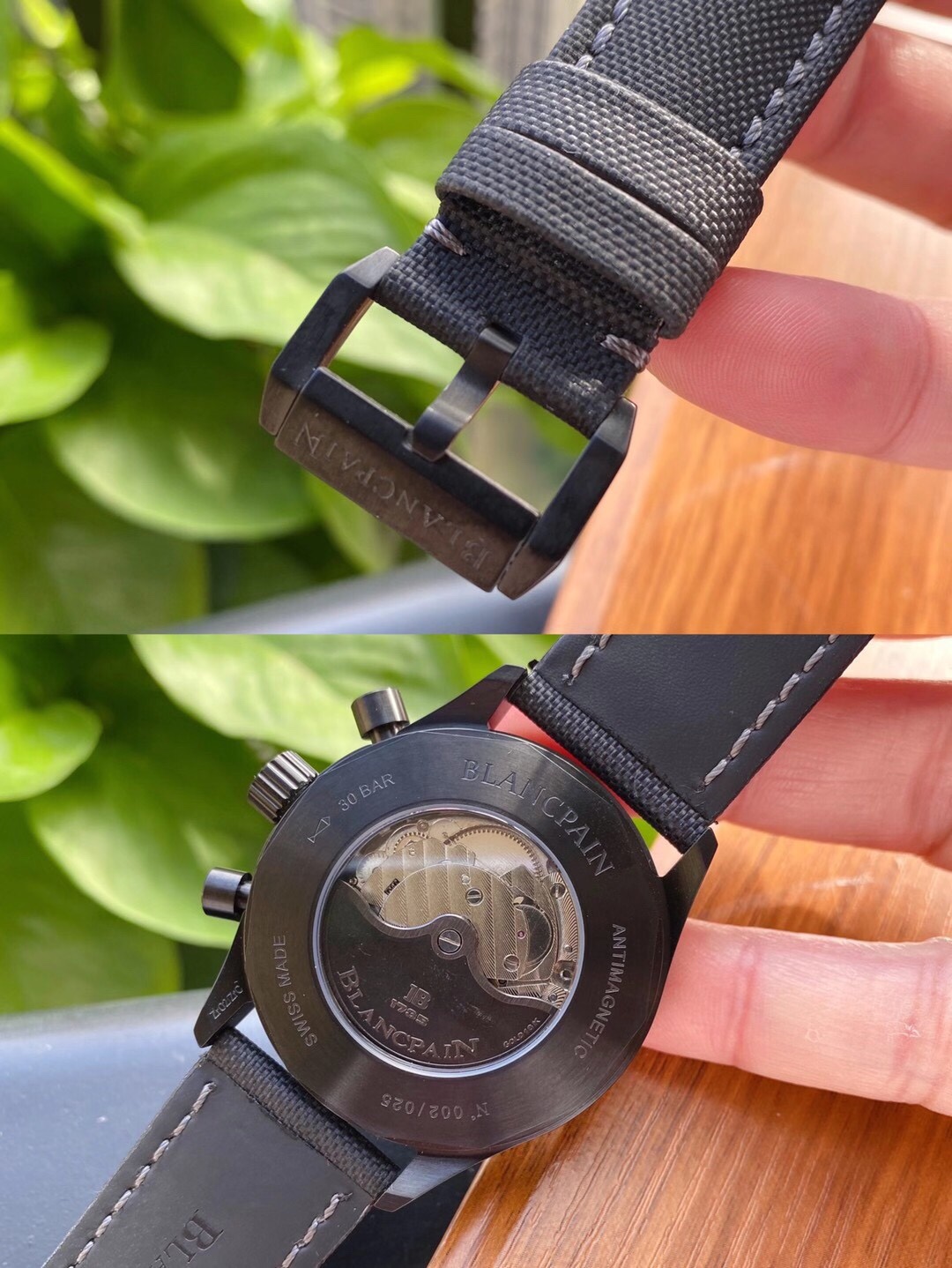 Blancpain Fifty Fathoms multifunctional six-hand watch with imported 1654 movement