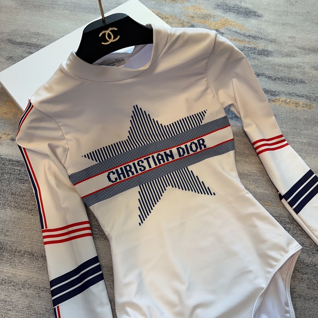 Dior Alpine Long Sleeve Swimsuit