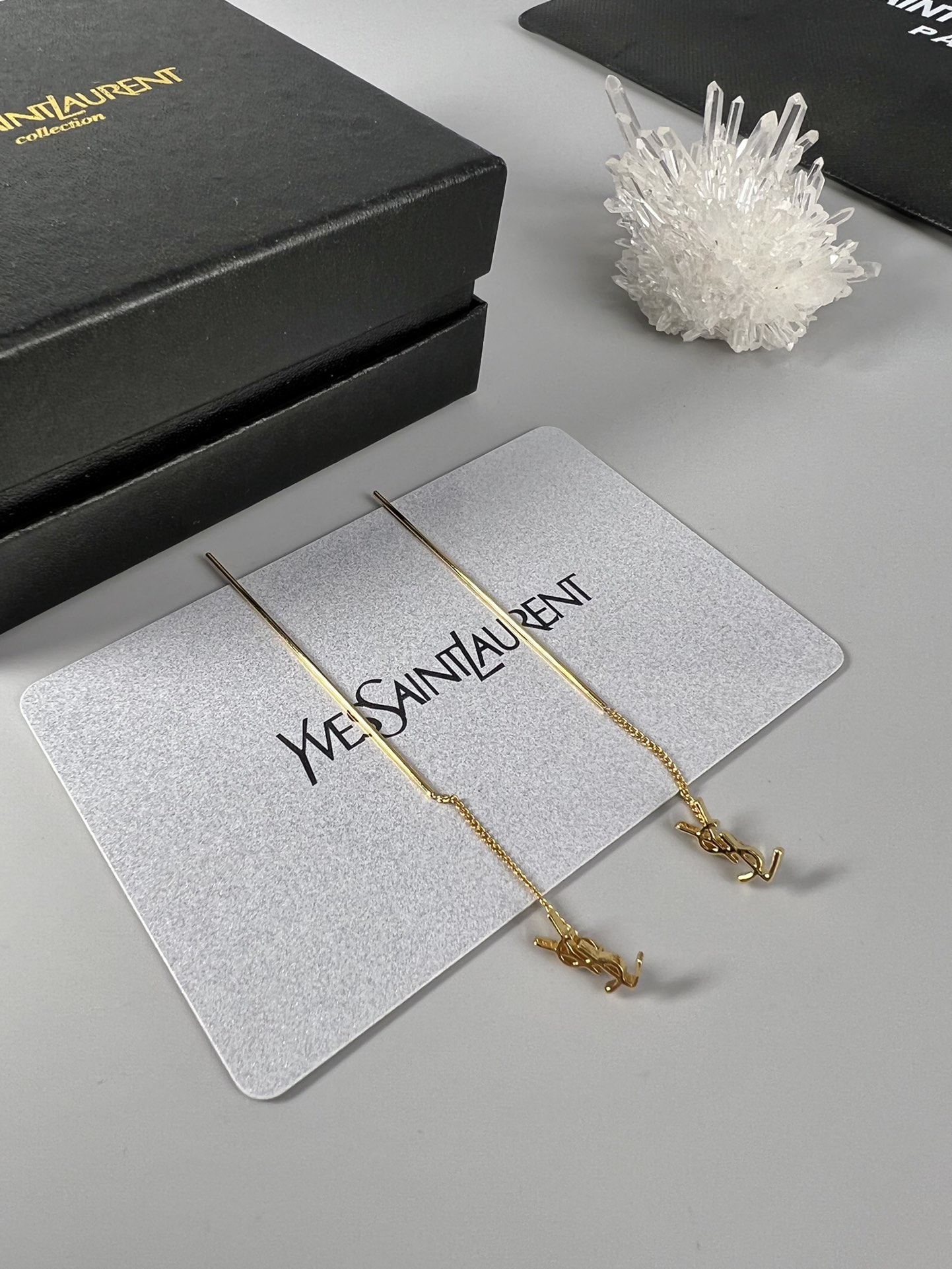 Saint Laurent YSL earrings studs