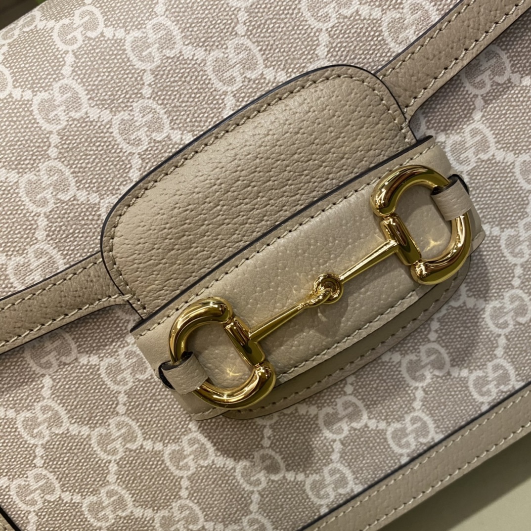 GUCCI Mini sac GG Horsebit saddle bag #602204#