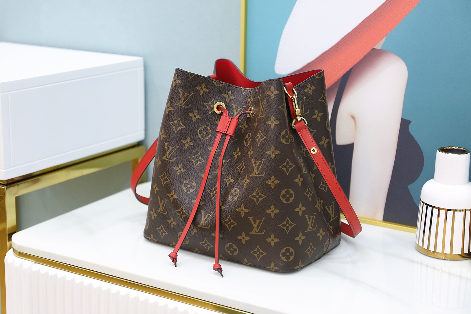 Louis Vuitton 𝙉𝙀𝙊𝙉𝙊🇫🇷French original material M44021