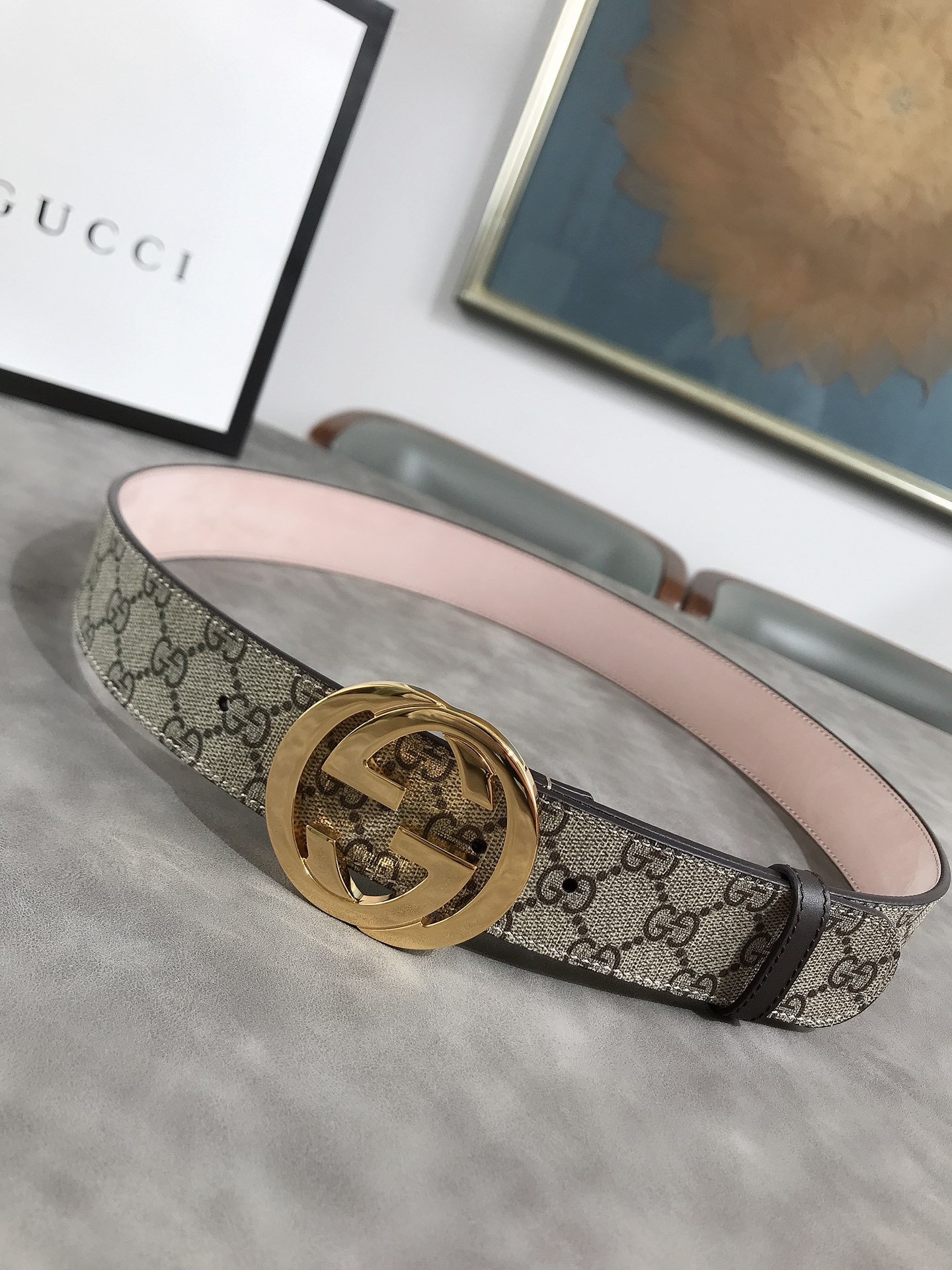GUCCI classic double G belt