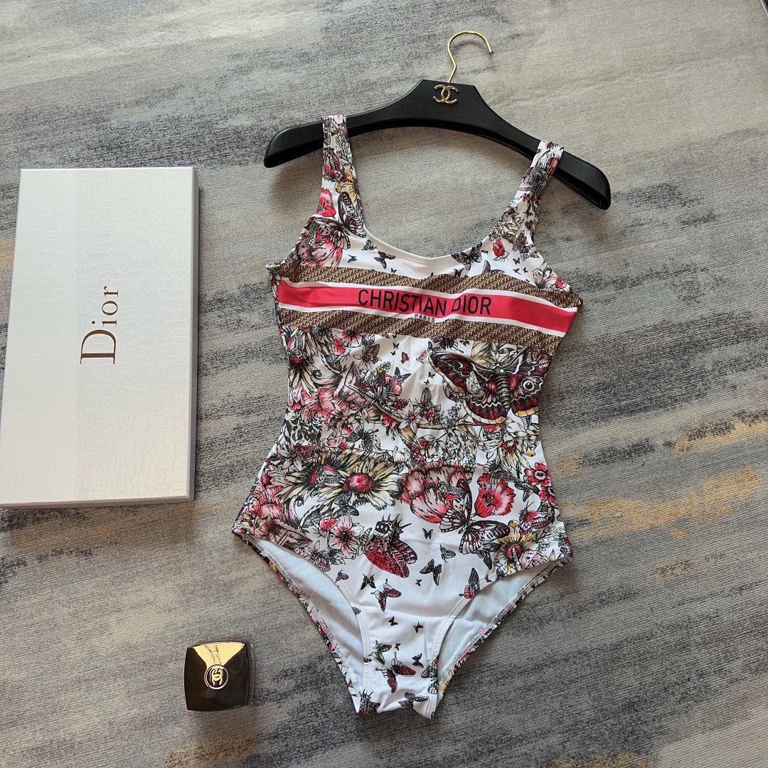 Dior Floral swimming costume