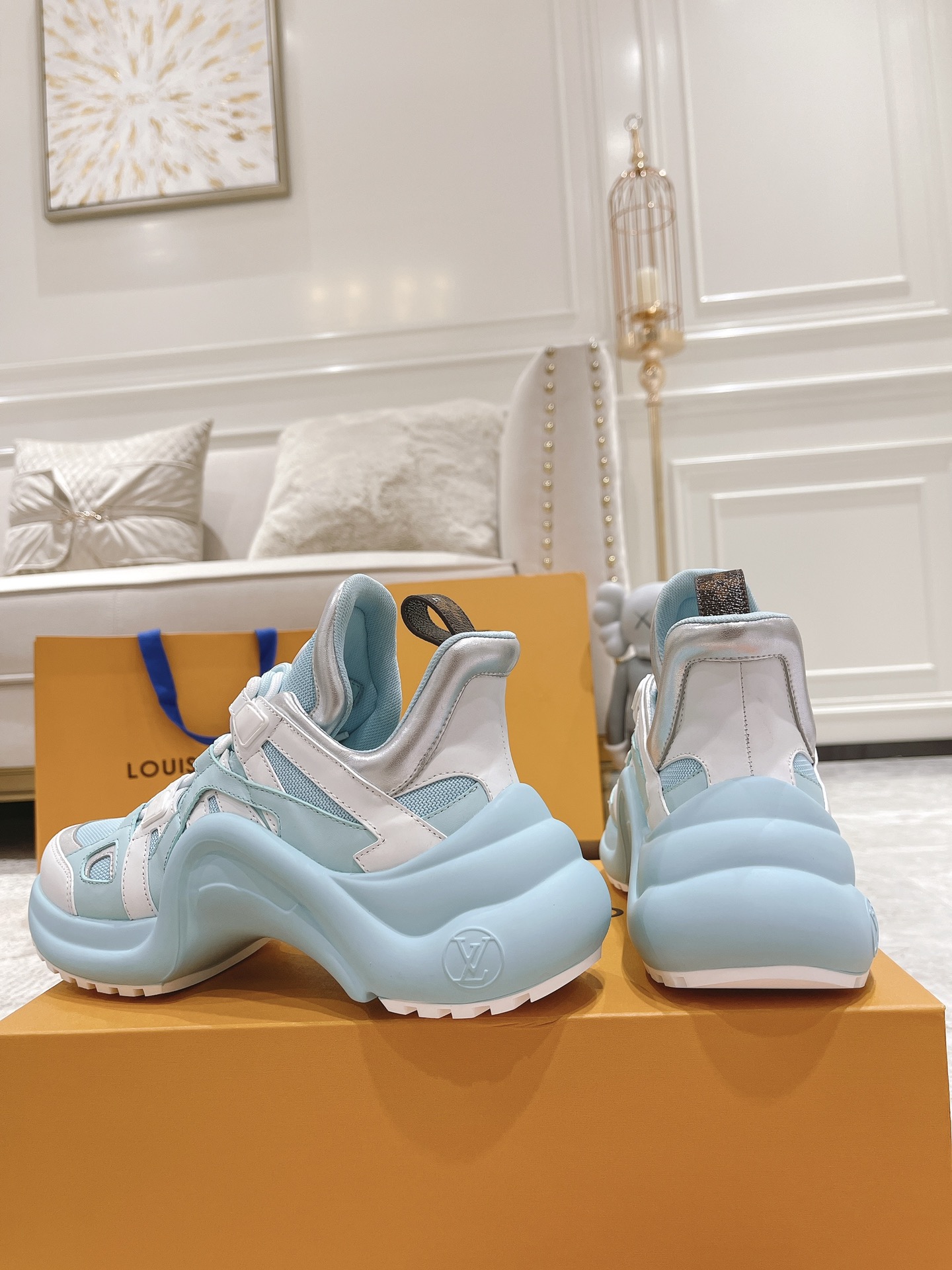 Louis Vuitton Archlight Donkey Brand Louis Vuitton Casual Sports Dad Shoes