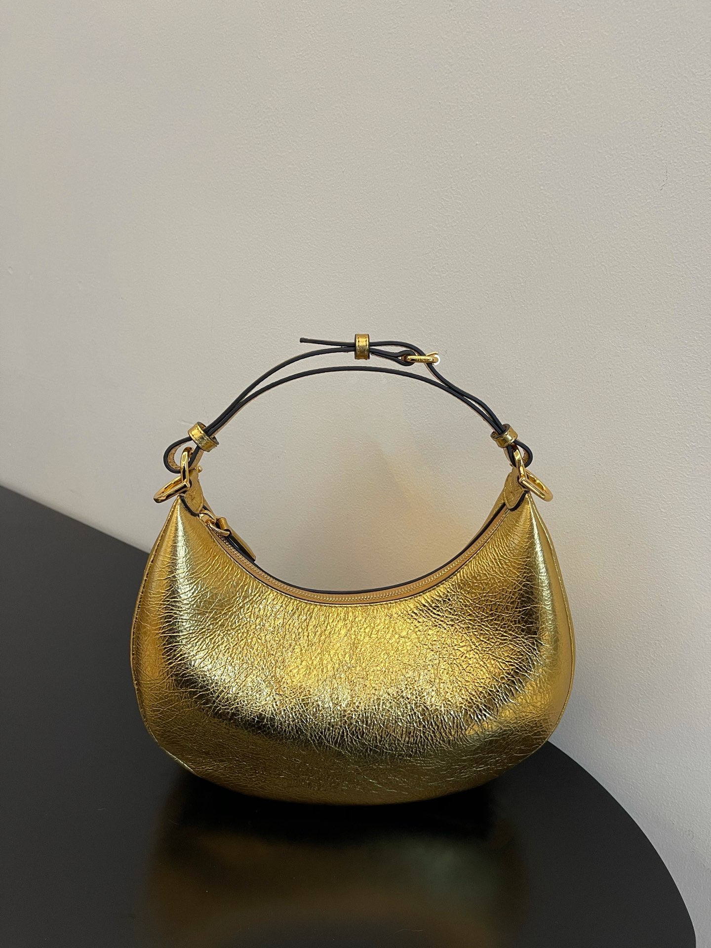 FENDI praphy underarm bag small gold