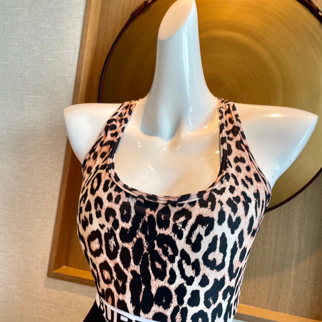 Burberry's new leopard one-piece swimsuit