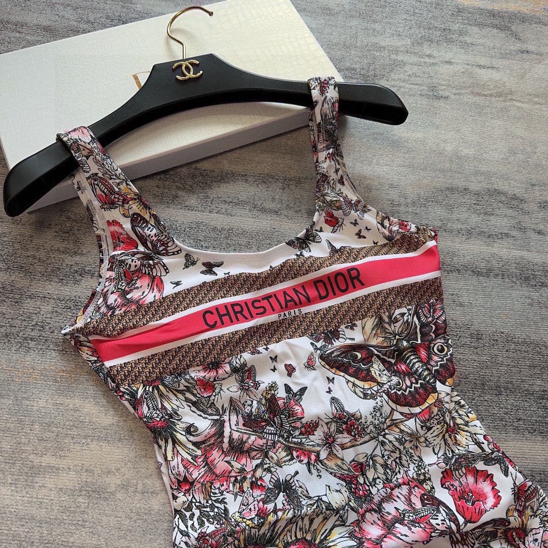 Dior Floral swimming costume
