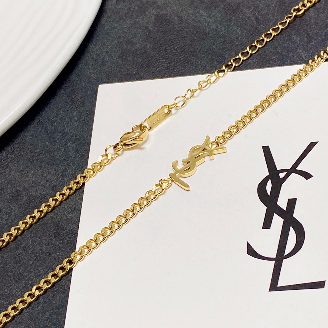 Saint Laurent YSL necklace