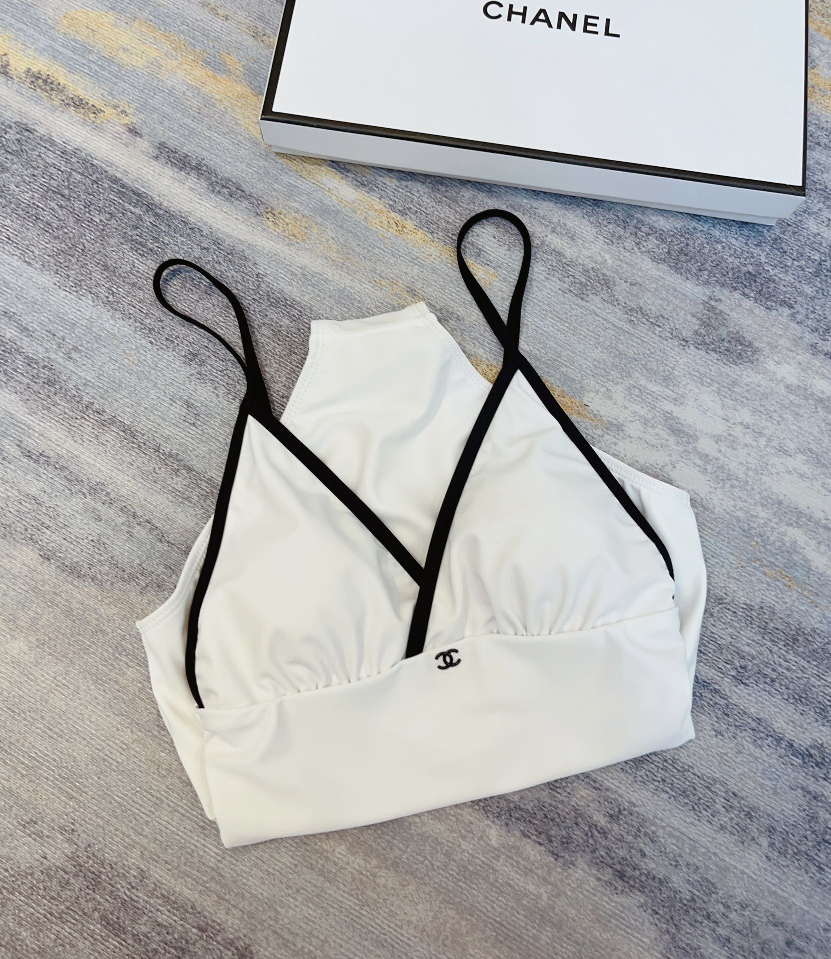 Chanel one piece swimsuit