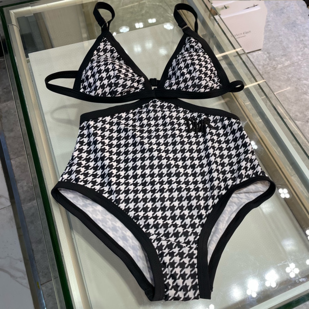 Dior New Sexy One-Piece Swimsuit in Chiaroscuro