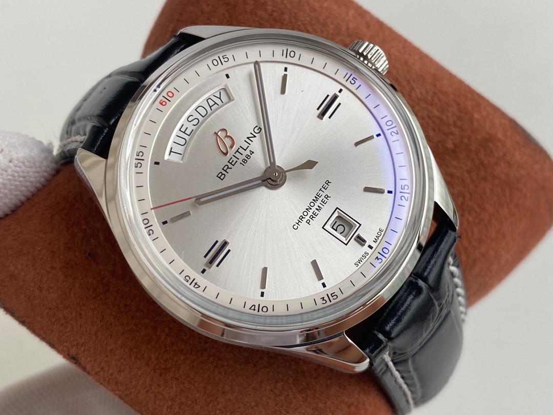 Breitling - Puia Automatic 316L steel CNC polished to perfection