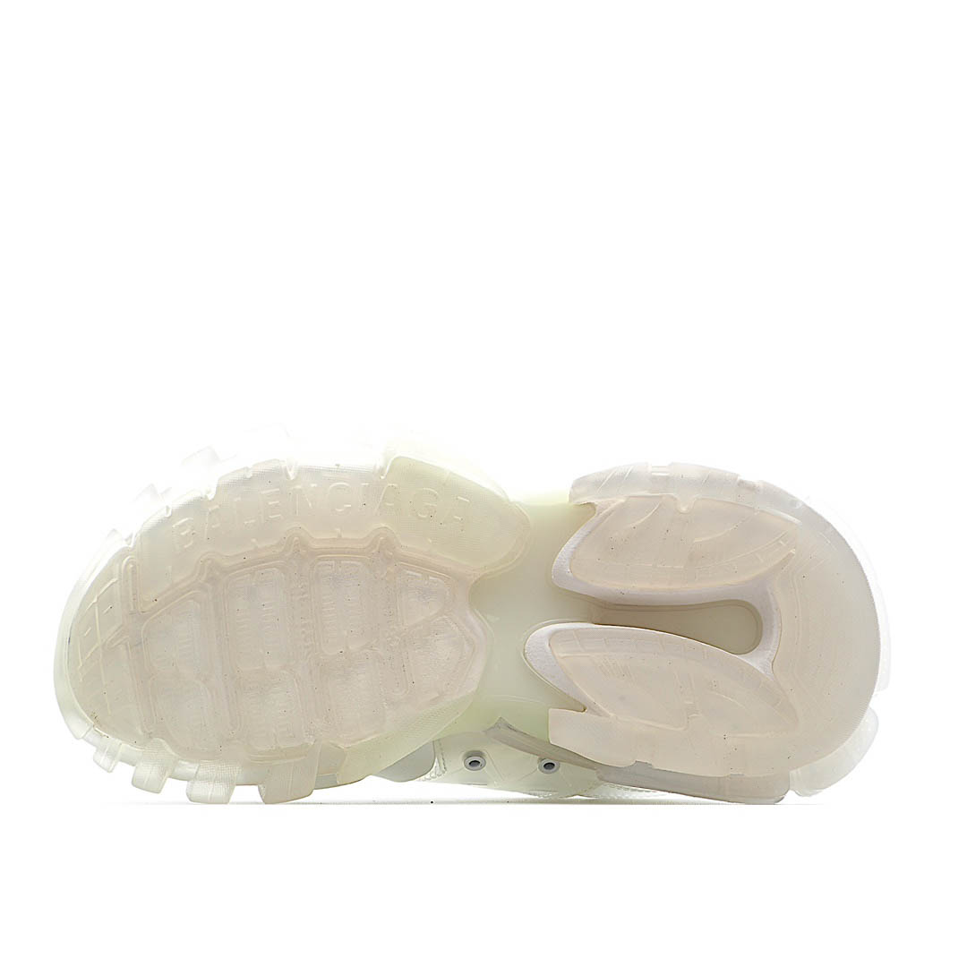 Balenciaga Sneaker Tess s.Gomma MAILLE WHITE/ORANGE