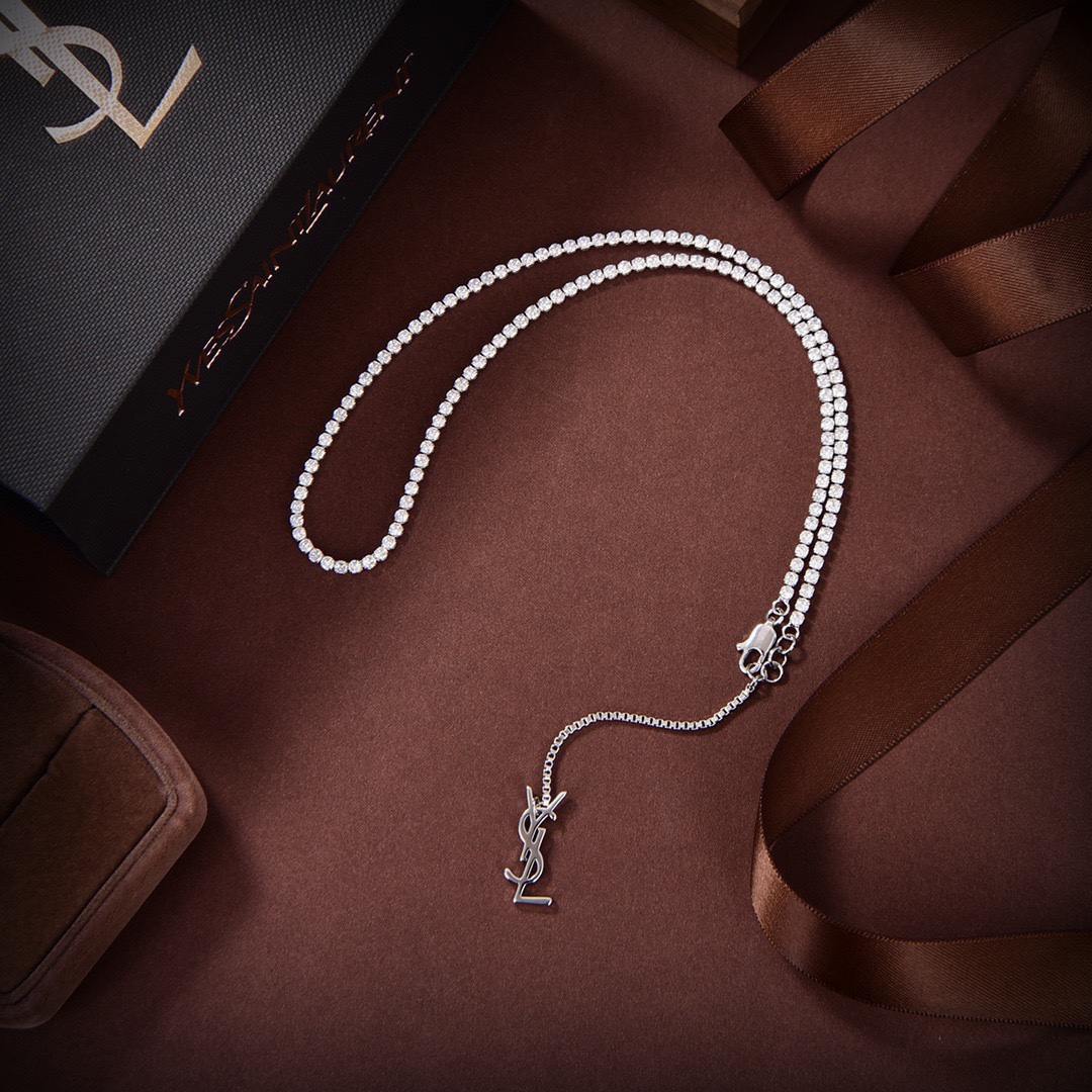 Saint Laurent YSL necklace