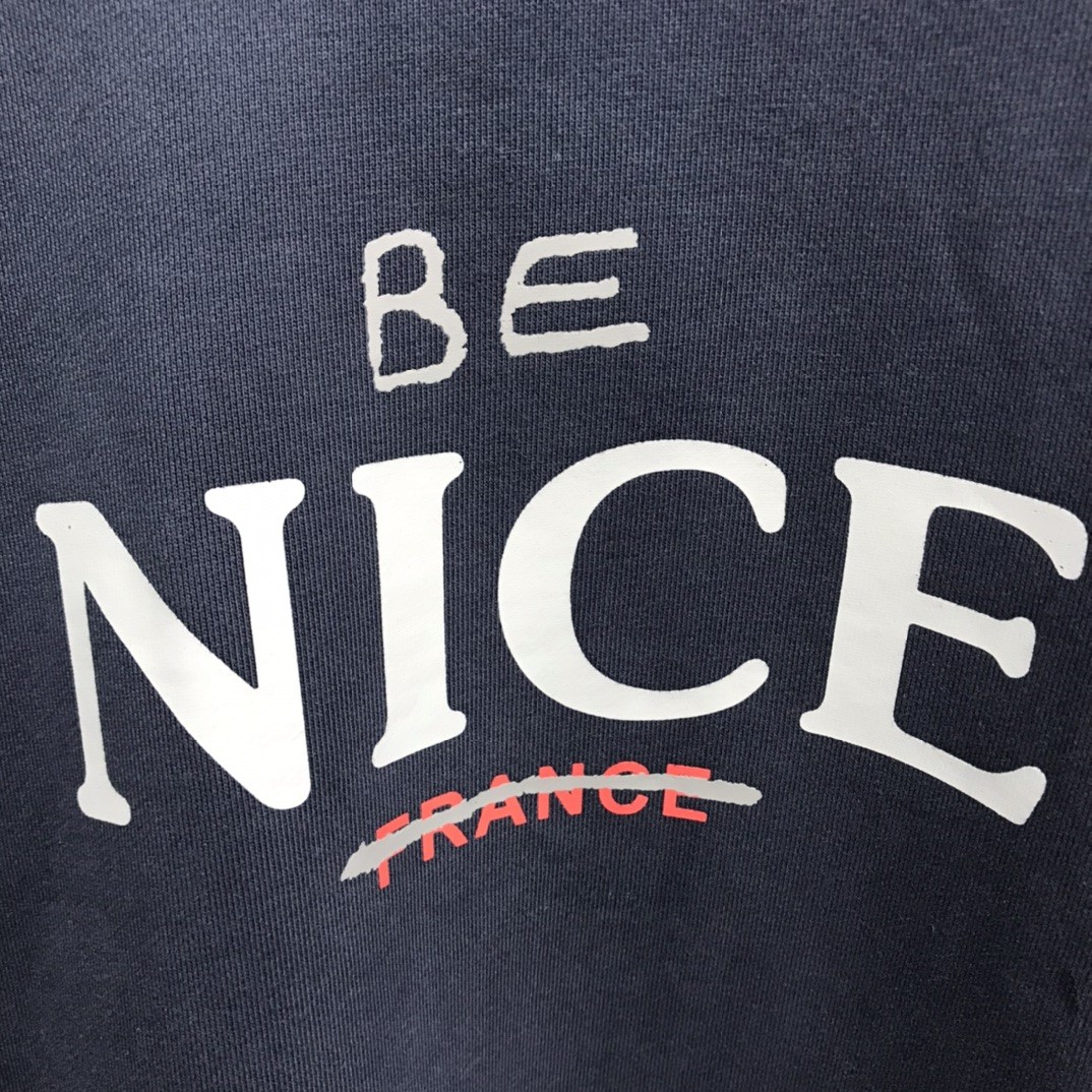 Balenciaga BE NICE hooded sweatshirt