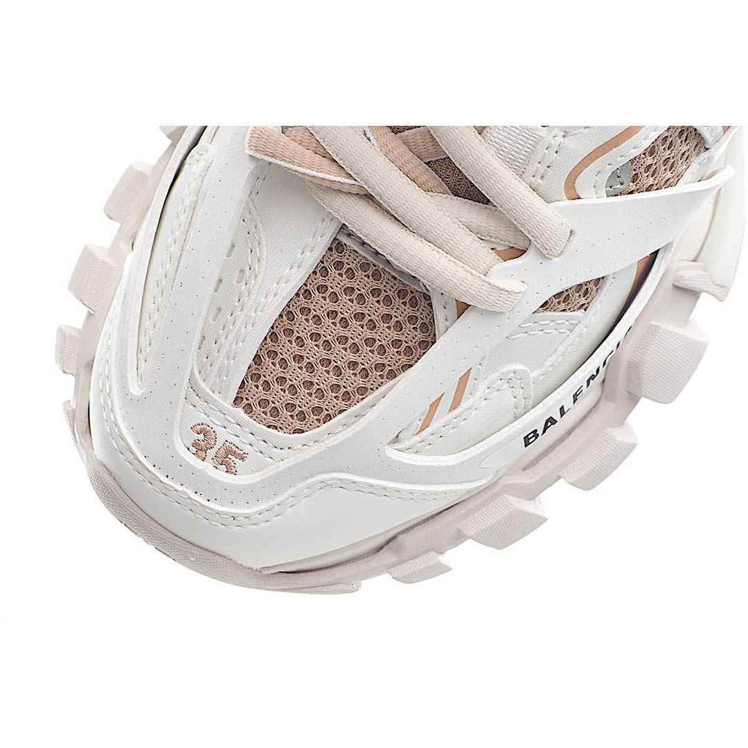 Balenciaga Sneaker Tess s.Gomma MAILLE WHITE/ORANGE