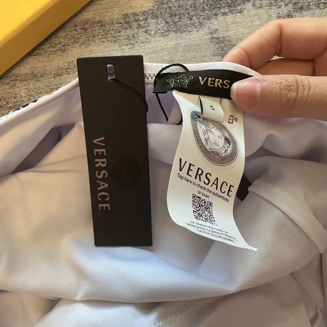 versace new court style lion dading print u-neck halter one piece swimming costume