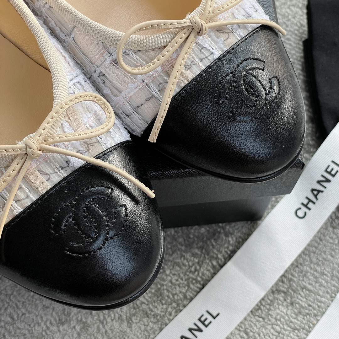 CHANEL classic ballet shoes the version is very positive classic models do not have to worry about the version