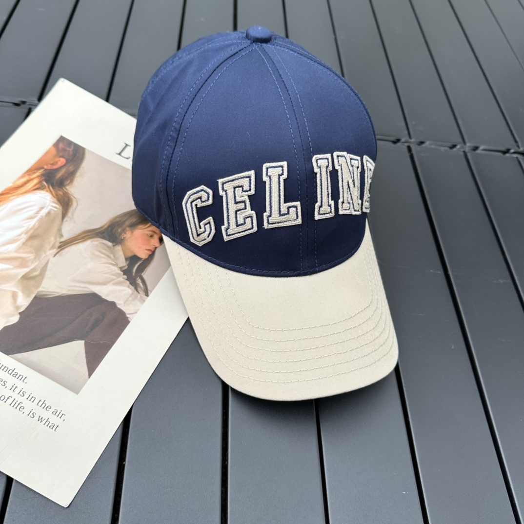 CELINE Arc de Triomphe baseball cap