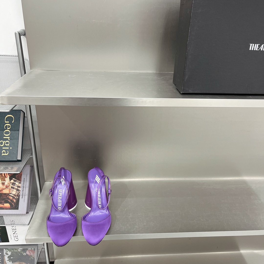 𝐓𝐇𝐄 𝐀𝐓𝐓𝐈𝐂𝐎｜𝟐𝟎𝟐𝟐/𝐒𝐒 𝐧𝐞𝐰 The Attico 2022/fw Venus Collection Lace-up heels