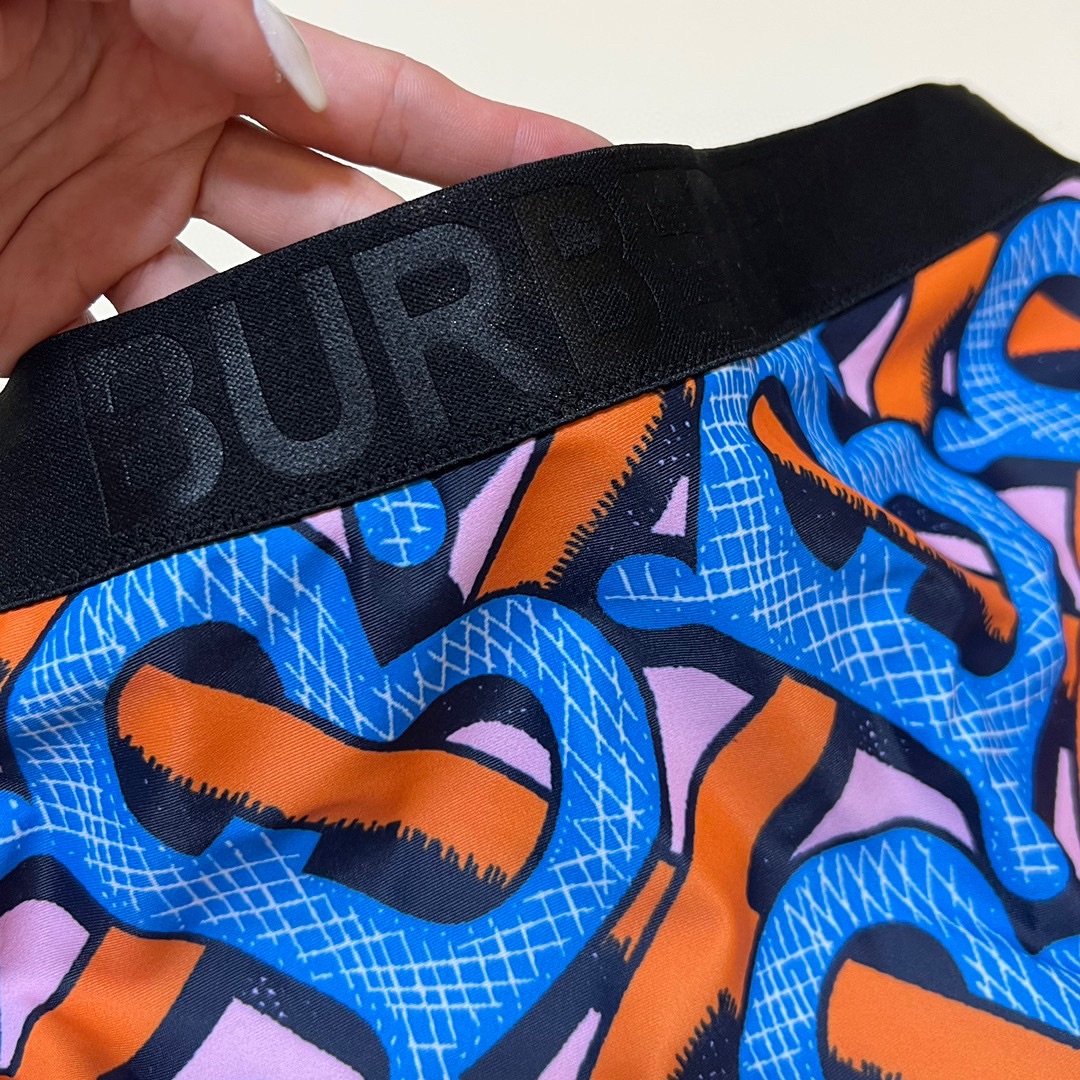 Burberry printed high stretch fitness yoga wear tracksuit