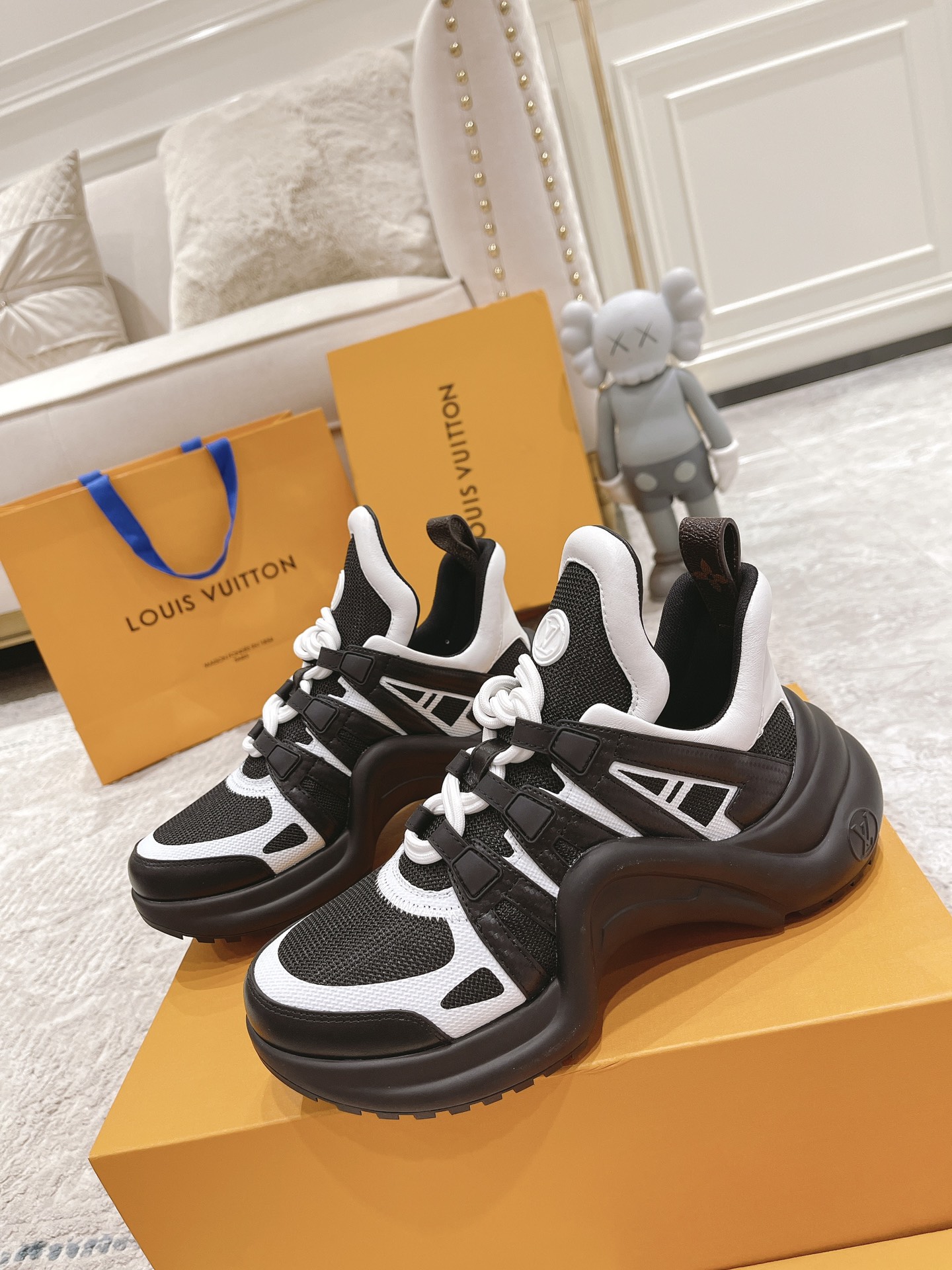 Louis Vuitton Archlight Donkey Brand Louis Vuitton Casual Sports Dad Shoes