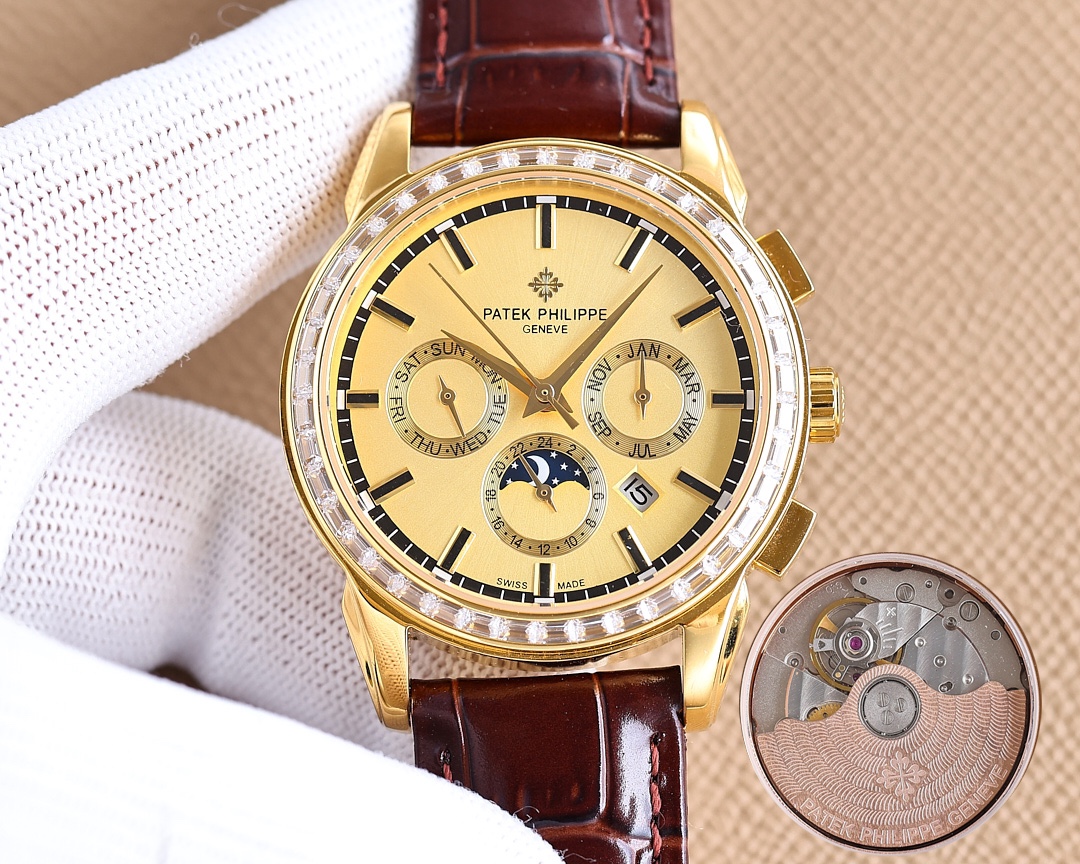 Patek Philippe imported 9100 multi-function movement