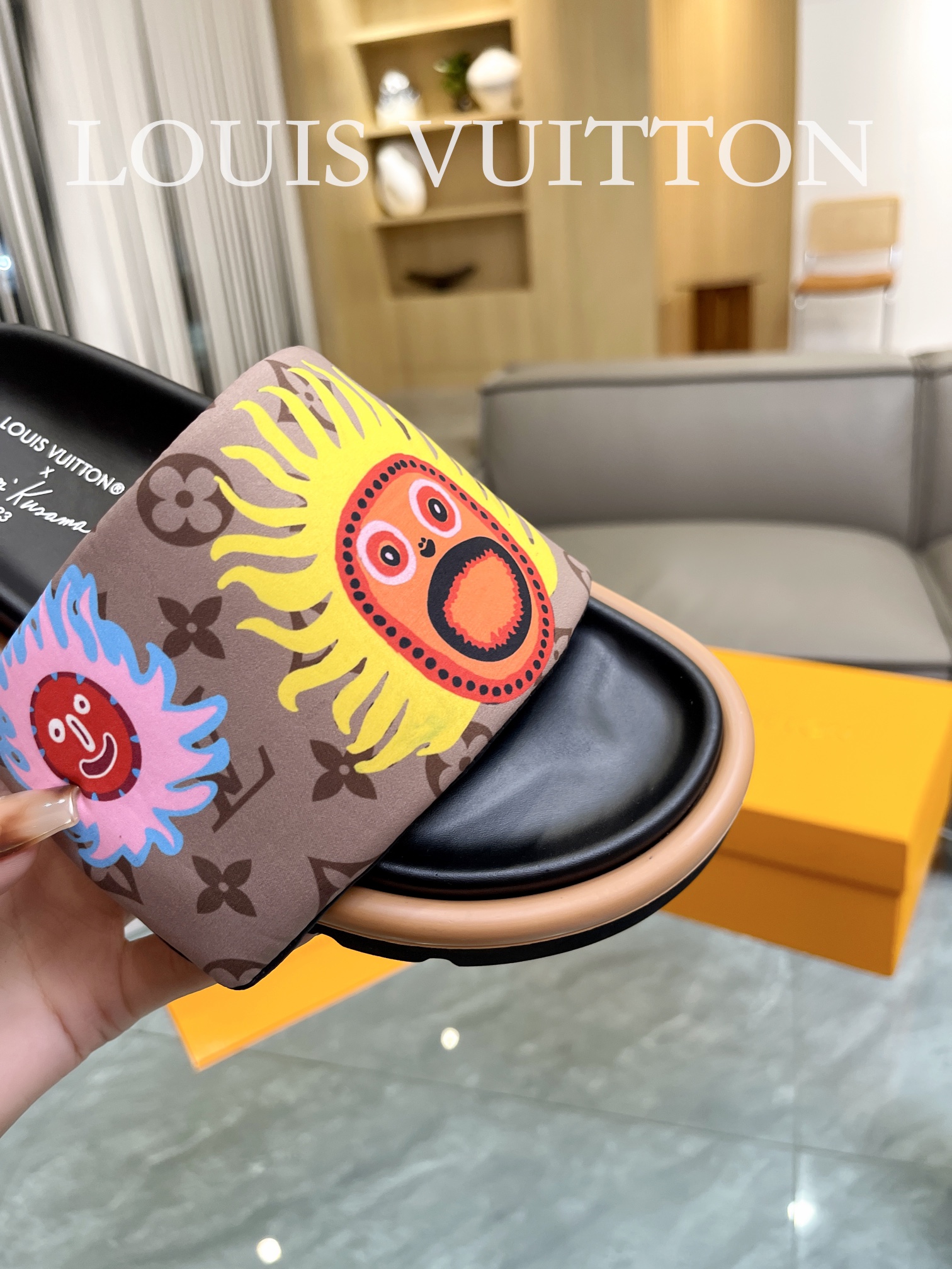 Louis Vuitton 2023 lovers mandarin duck shoes