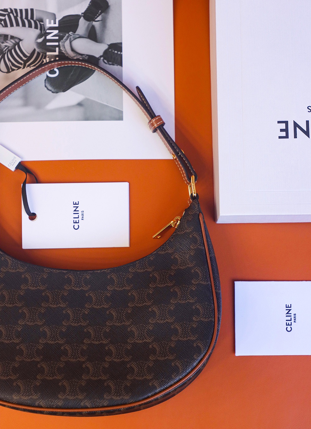 𝐂𝐞𝐥𝐢𝐧𝐞 𝐀𝐕𝐀 Underarm bag #193952