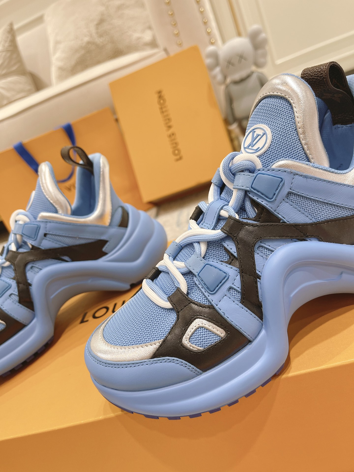 Louis Vuitton Archlight Donkey Brand Louis Vuitton Casual Sports Dad Shoes