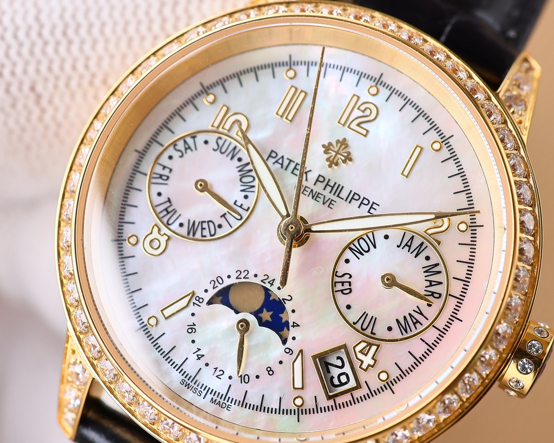 Patek Philippe Perpetual Calendar Multifunction High-end Watch