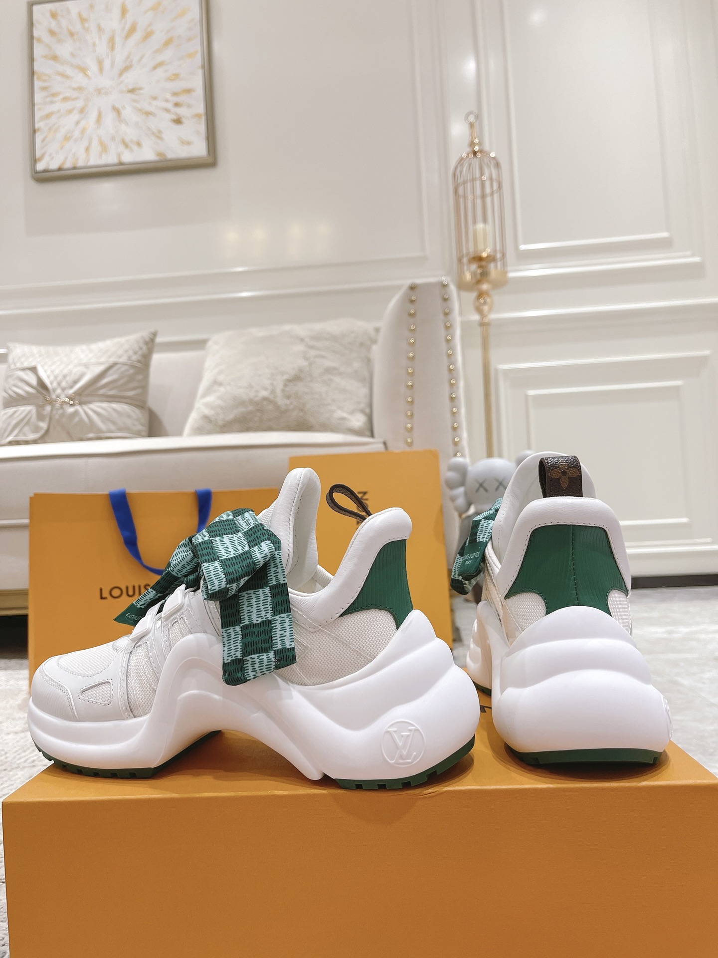 Louis Vuitton Archlight Donkey Brand Louis Vuitton Casual Sports Dad Shoes