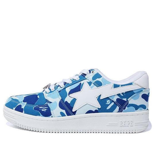 A BATHING APE Bape Abc Camo Sta Low 1G30-191-001-BLUE