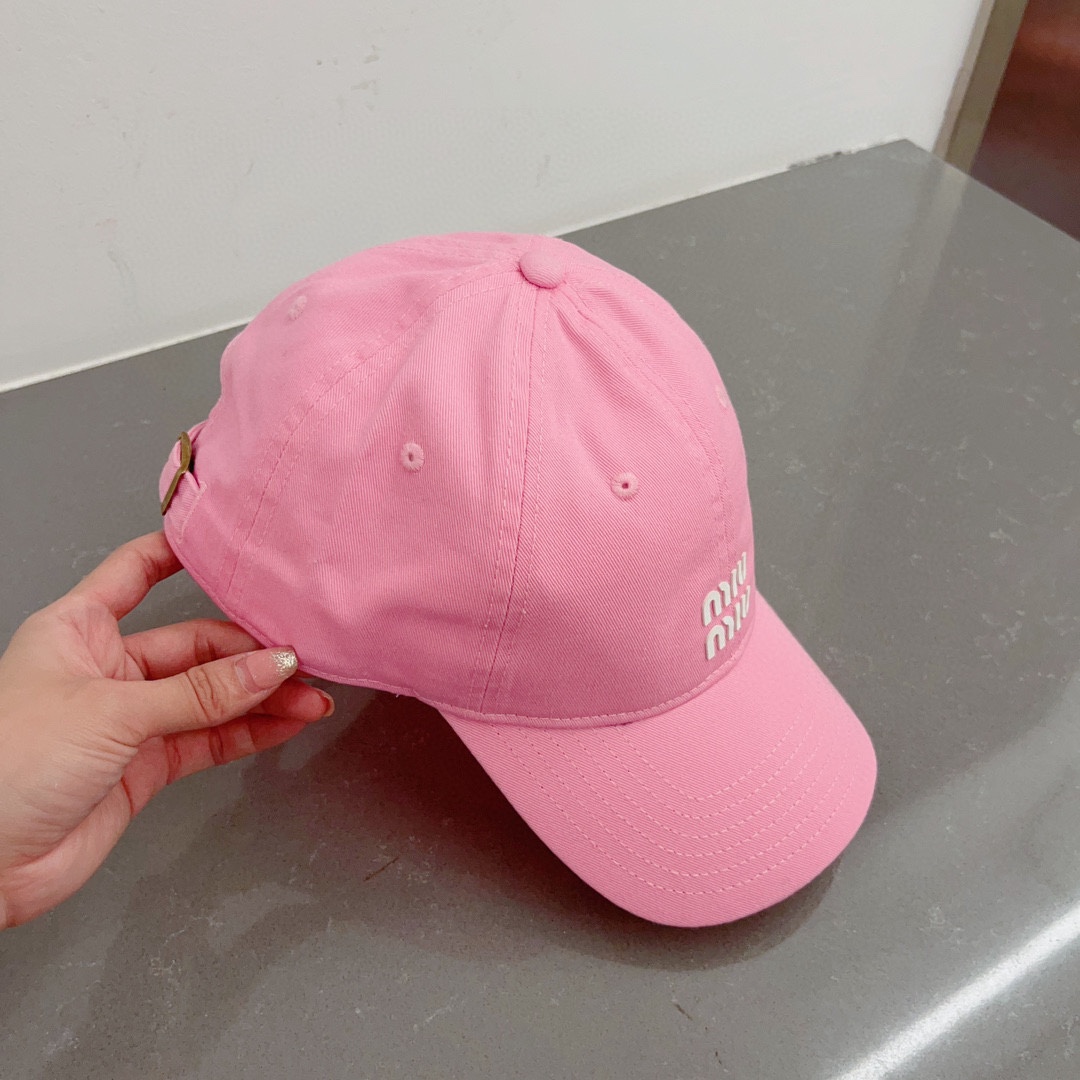 Miu Miu peaked cap, van cloth cap, baseball cap