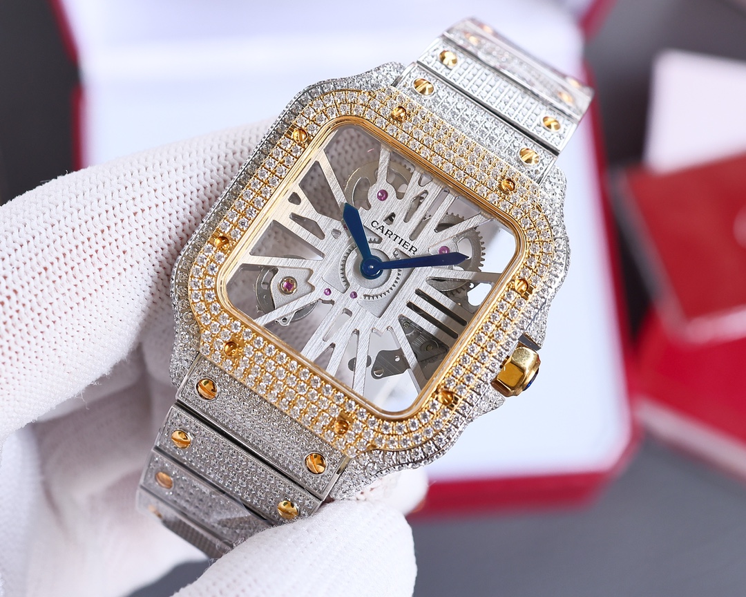 Cartier Santos Skeleton Collection