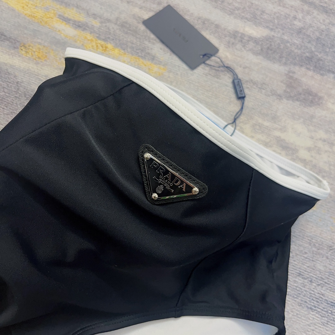 PRADA printed high elastic fitness yoga wear sports suit