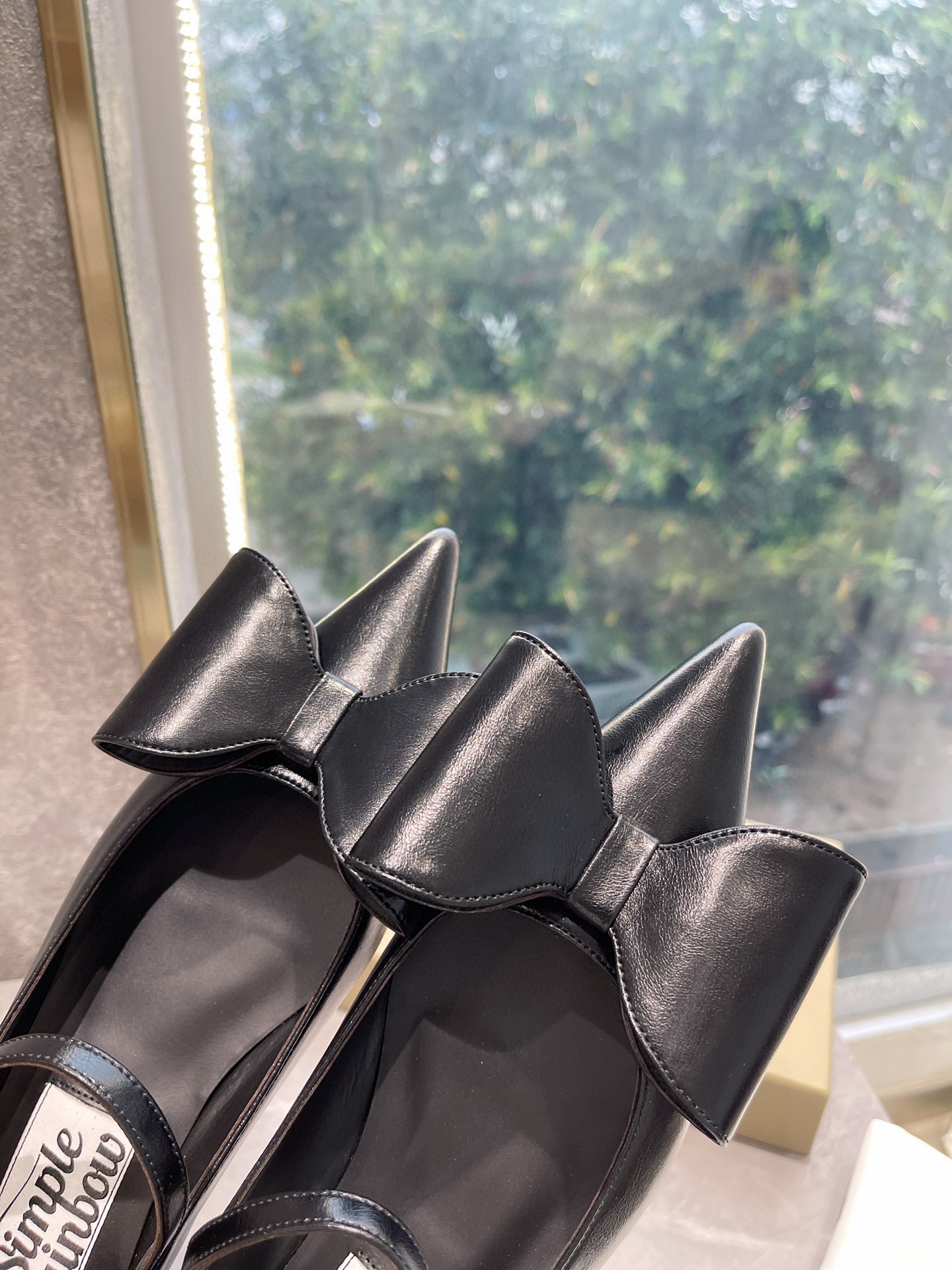 𝐒𝐌𝐅𝐊｜𝟐𝟎𝟐𝟐/𝐒𝐒 𝐧𝐞𝐰 The latest spring and summer models pointed bow Mary Jane retro and fashionable niche series