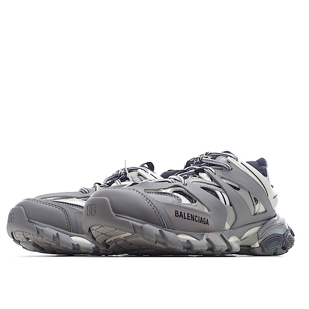 Balenciaga Sneaker Tess s.Gomma MAILLE WHITE/ORANGE