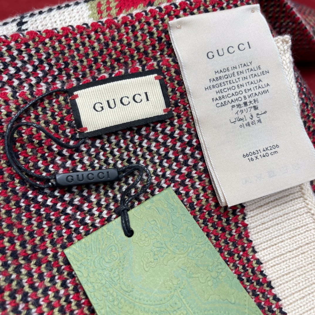 GUCCI Children's scarf 100% wool