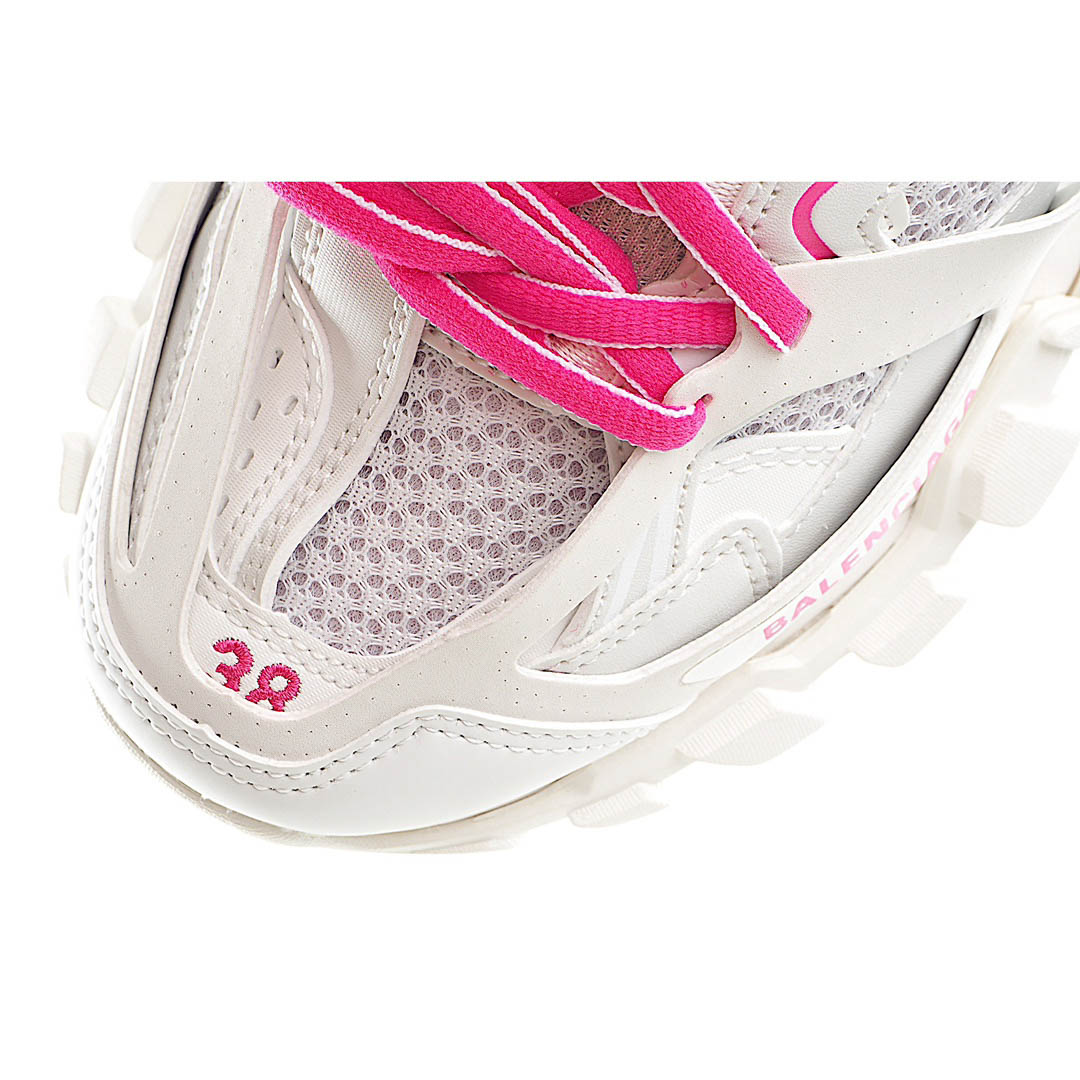 Balenciaga Sneaker Tess s.Gomma MAILLE WHITE/ORANGE