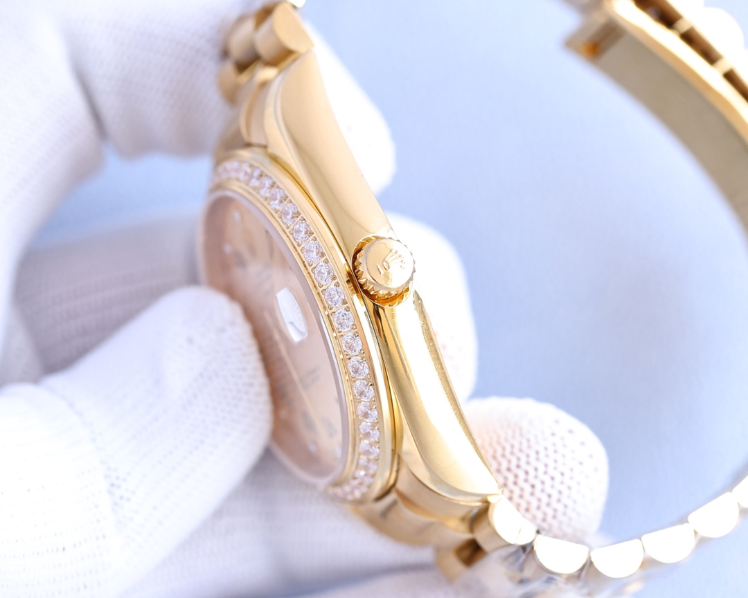 Rolex men's watch classic big three needle design