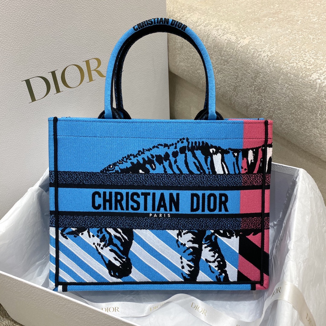 DIOR TOTE Colorful Jungle Collection