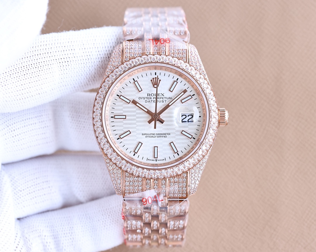 Rolex full diamond model