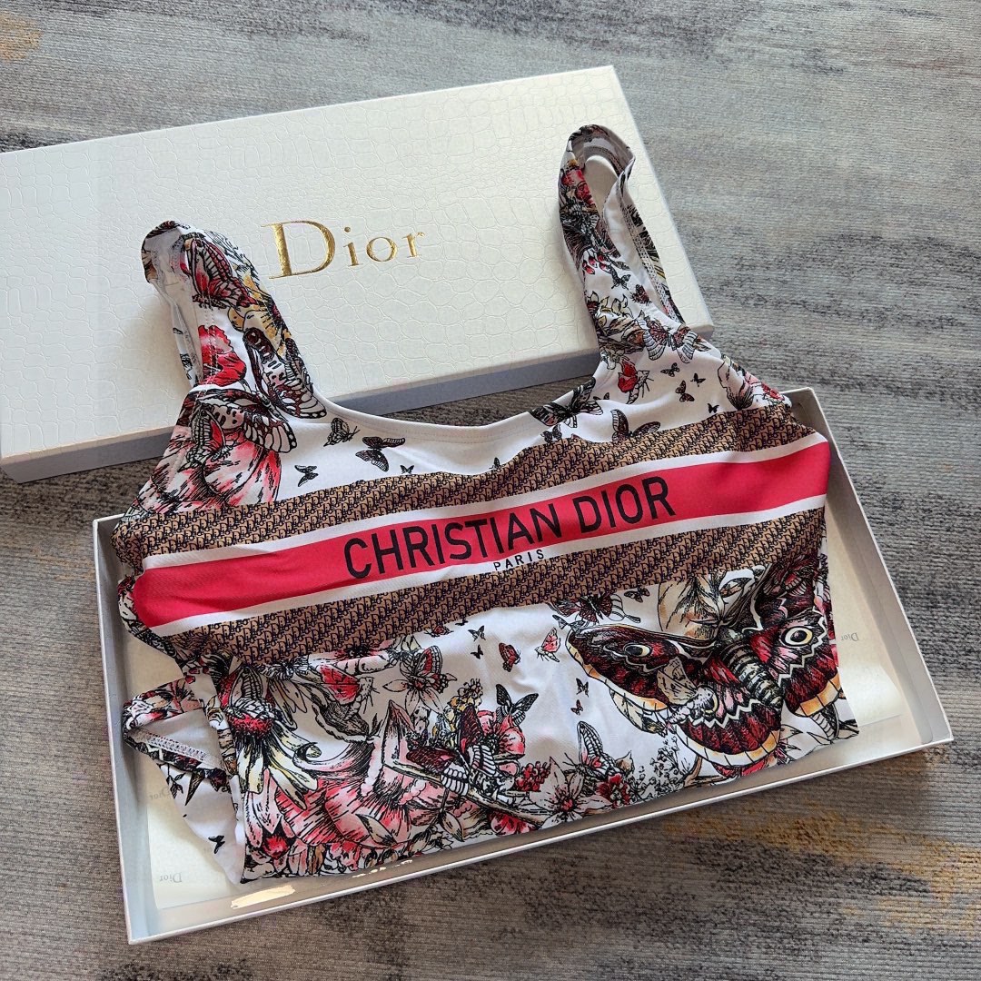Dior Floral swimming costume
