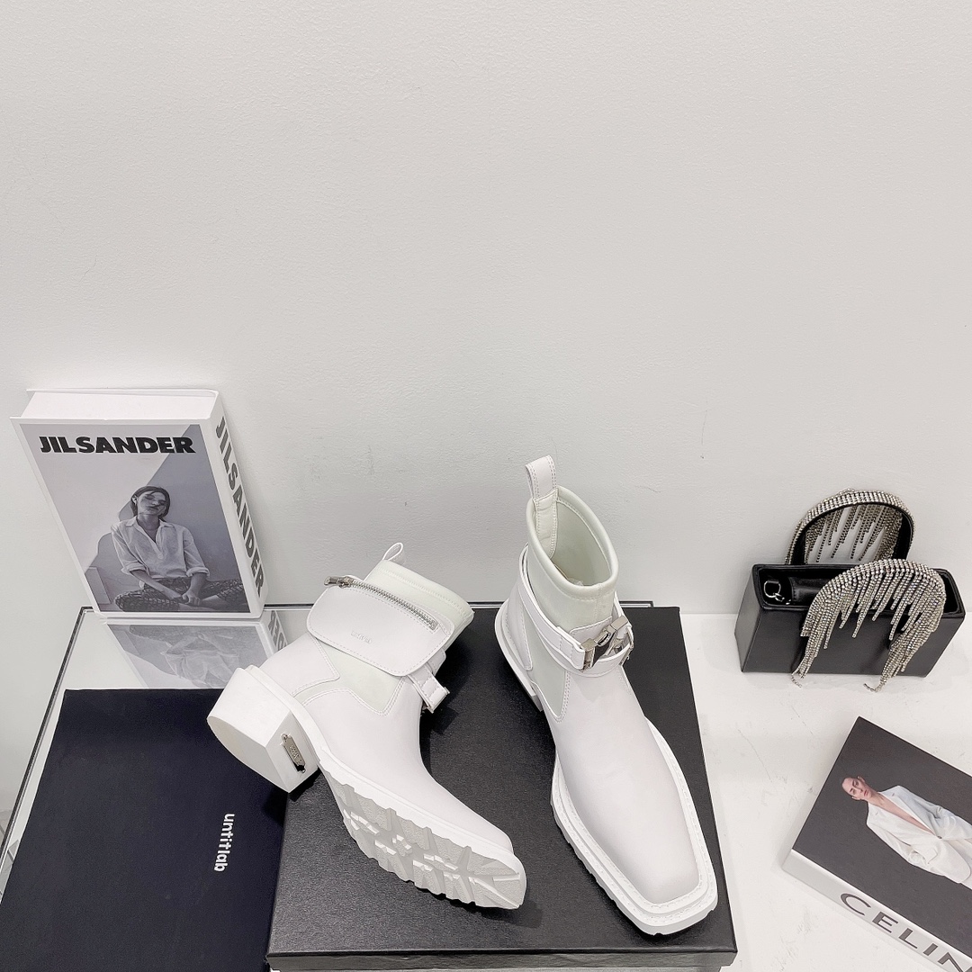 Untitlab 𝟐𝟎𝟐𝟏/𝐒𝐒 𝐧𝐞𝐰 Exclusive and correct version of Untitlab 2021/aw fall/winter fashionable boots