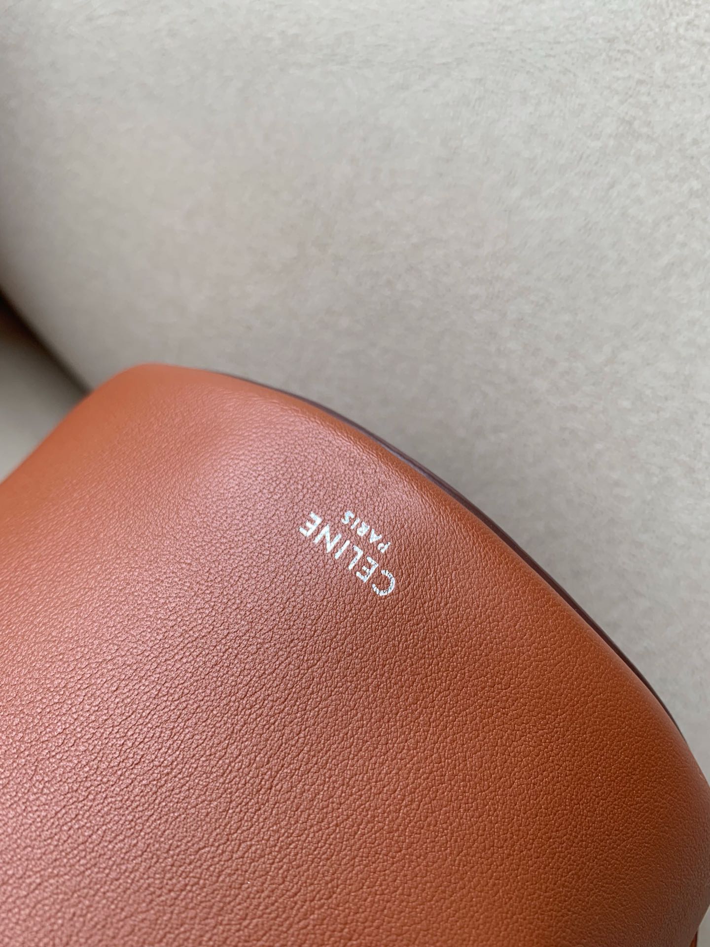 𝐂𝐞𝐥𝐢𝐧𝐞 Bigbag bucket nano  calfskin