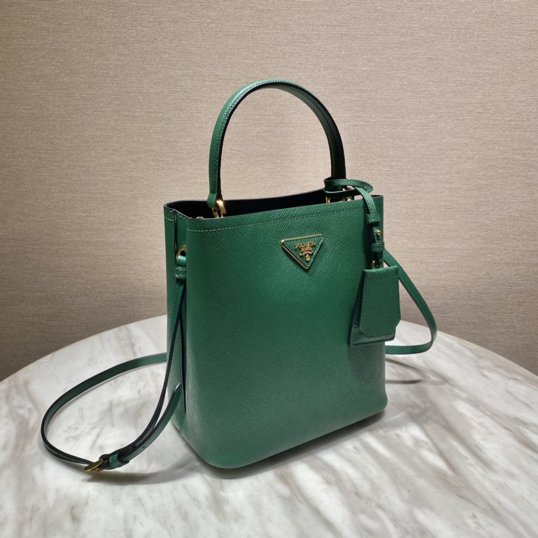 𝐏𝐑𝐀𝐃𝐀 Double handbag 1BA212