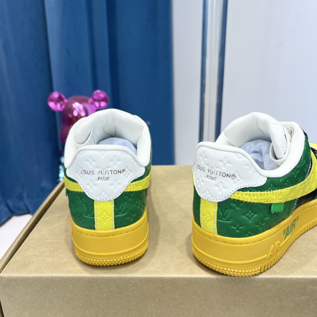 Louis Vuitton x NIKE Air force1 22ss Heavy Joint