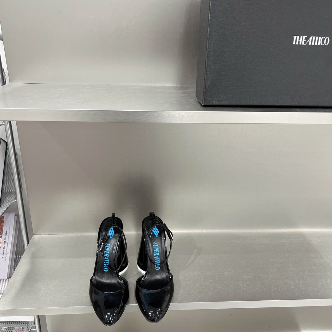 𝐓𝐇𝐄 𝐀𝐓𝐓𝐈𝐂𝐎｜𝟐𝟎𝟐𝟐/𝐒𝐒 𝐧𝐞𝐰 The Attico 2022/fw Venus Collection Lace-up heels