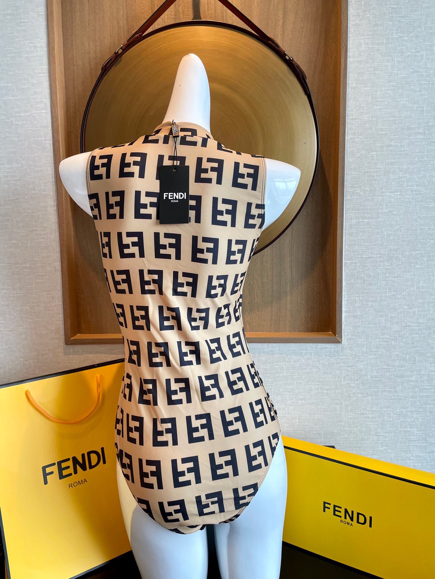 Fendi print counter new bikini